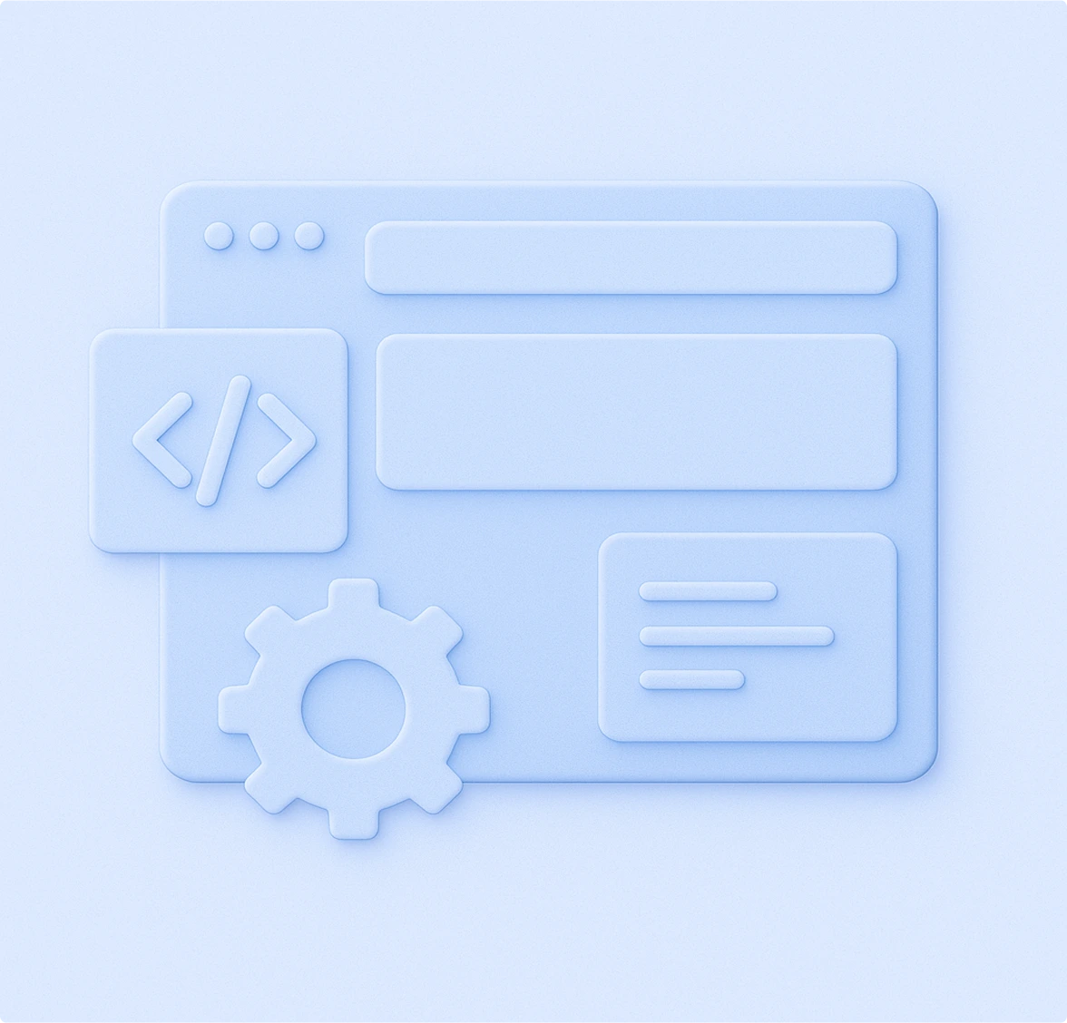 Ilustração Criação de Sites