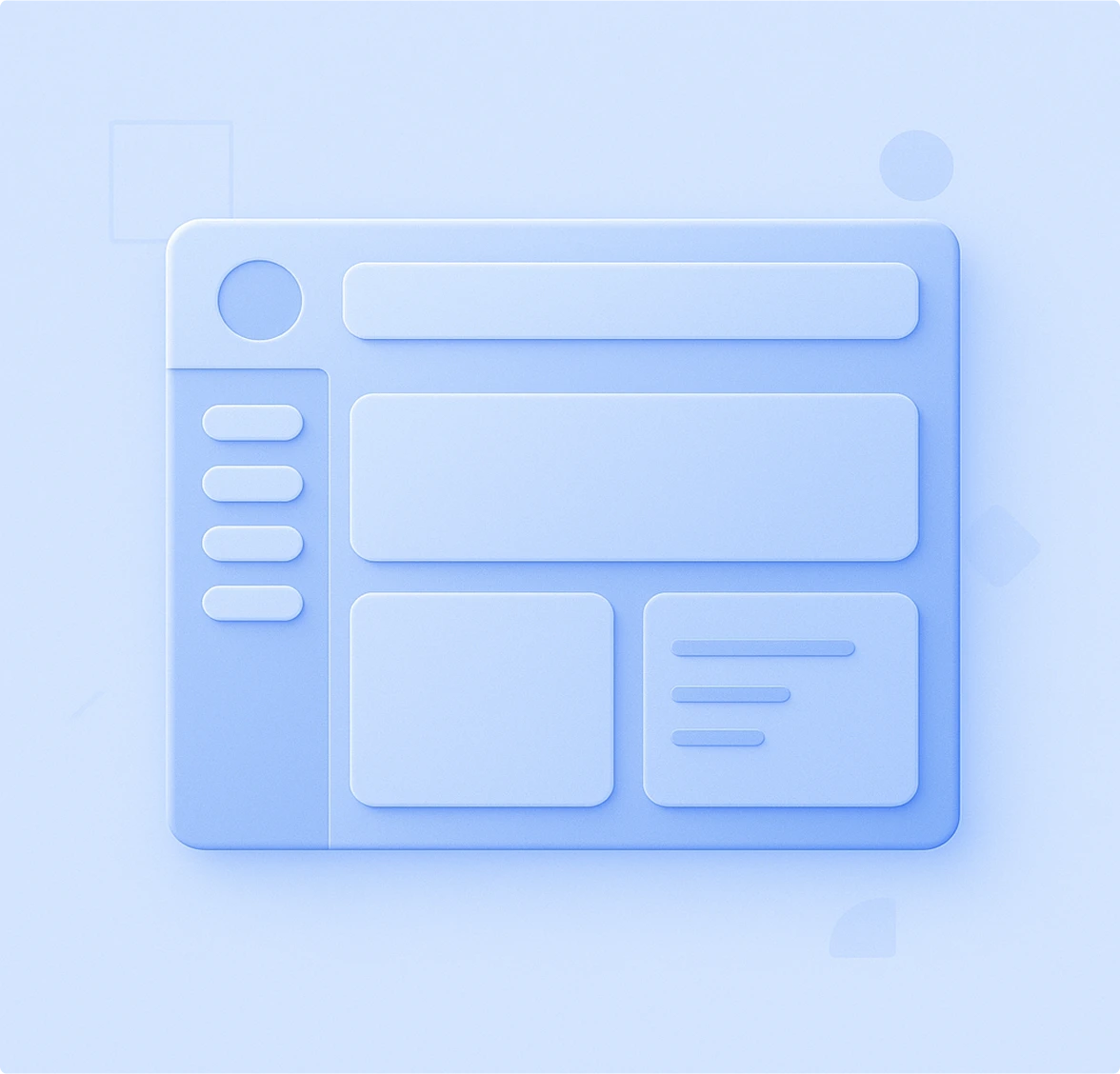 Ilustração UI Design